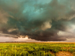 incoming tornado storm