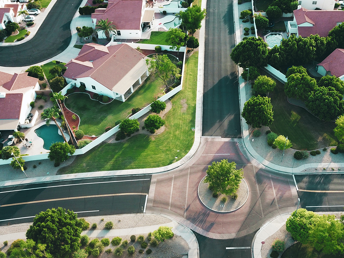 1200x900GMB-4-HOA HOA controlled neighborhood aerial view