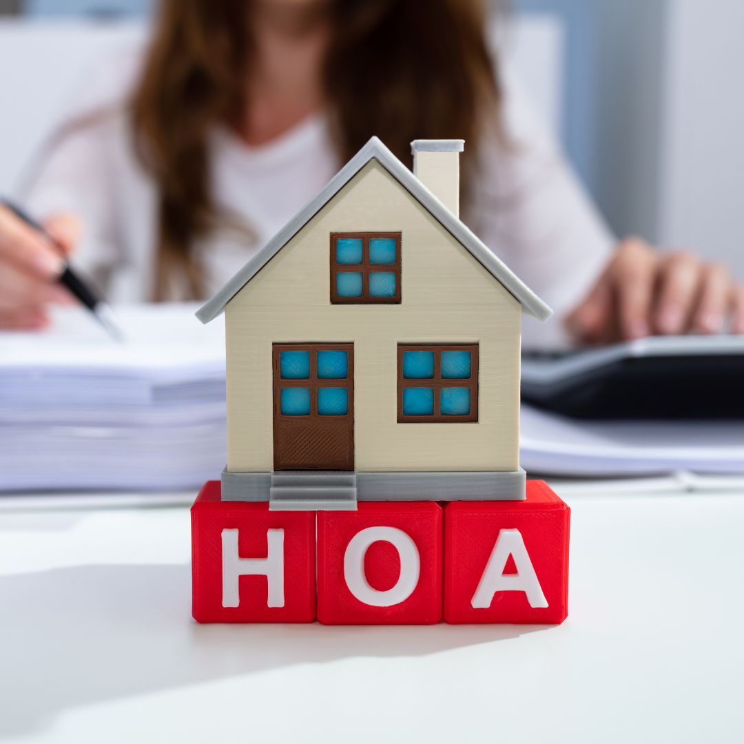 photo of a house sitting on top of HOA blocks